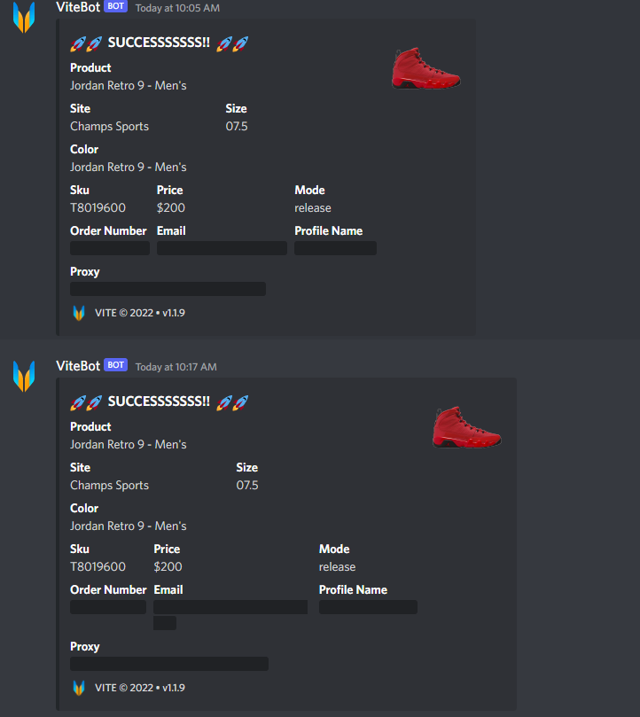Success from Arrow#7696