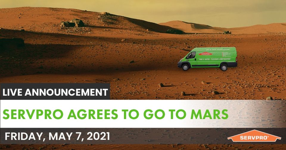 Not really, but it's #NationalSpaceDay and our inner child still daydreams of space travel. Face it though, if Mars did need water remediation services, we're definitely getting that call.
