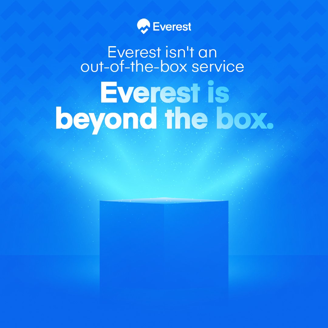 useeverestapp's tweet photo. Everest is beyond  the box. See why

#move2earn #nopricesurge #zerocommision

Tag us on Socials with #EVHQ https://t.co/vB3CXeSNcc