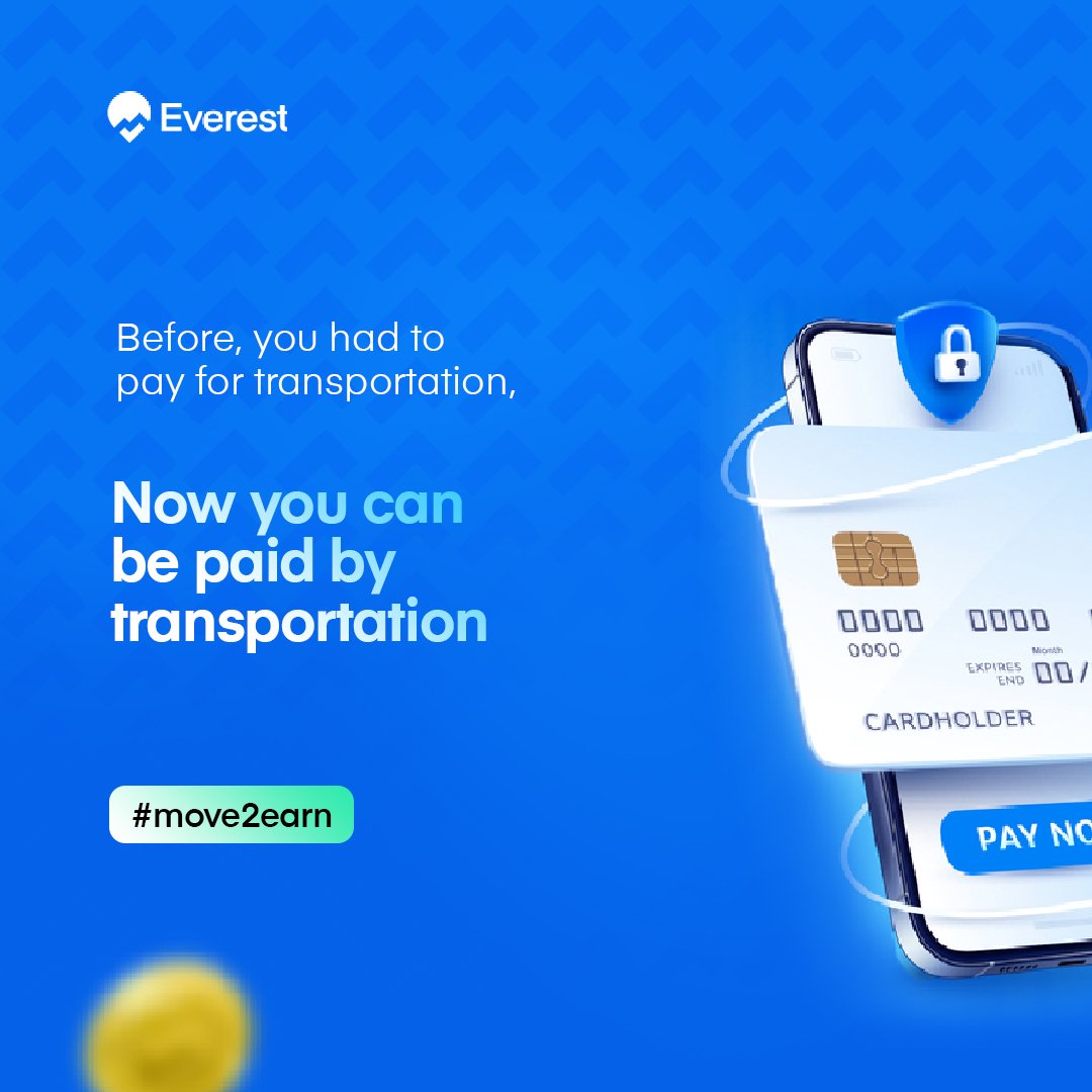 useeverestapp's tweet photo. Everest is beyond  the box. See why

#move2earn #nopricesurge #zerocommision

Tag us on Socials with #EVHQ https://t.co/vB3CXeSNcc
