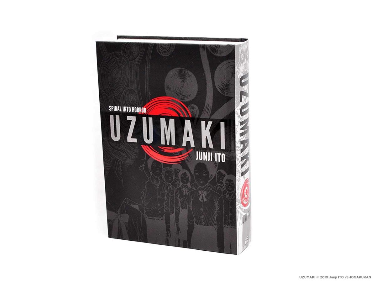Wario64's tweet photo. Uzumaki (3-in-1 Deluxe Edition) (Junji Ito) hardcover is $16.59 on Amazon (648 pages) https://t.co/YTOeEW0XGX #ad https://t.co/39LSJLdrS0