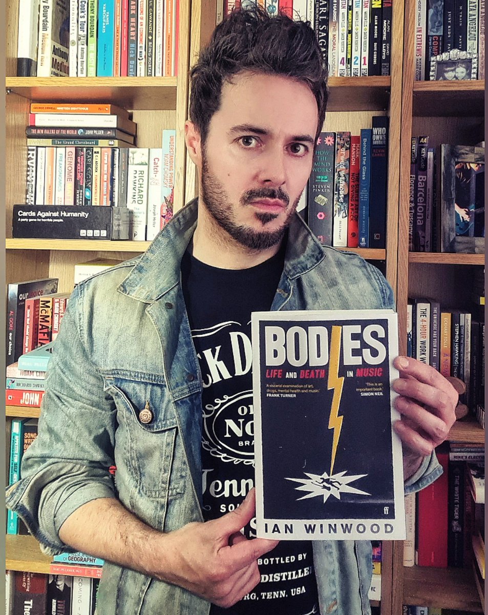 JamesKennedyUK's tweet photo. I can't recommend this enough! Funny, sad, brave, jaw dropping, important &amp; brilliantly written. Rocknroll tales a'plenty but also a much needed exposé of how the music industry makes its artists ill. Like music? You will LOVE 'Bodies - Life &amp; Death in Music' by @IanWinwood1 🤟 https://t.co/GbeI8MLuJF