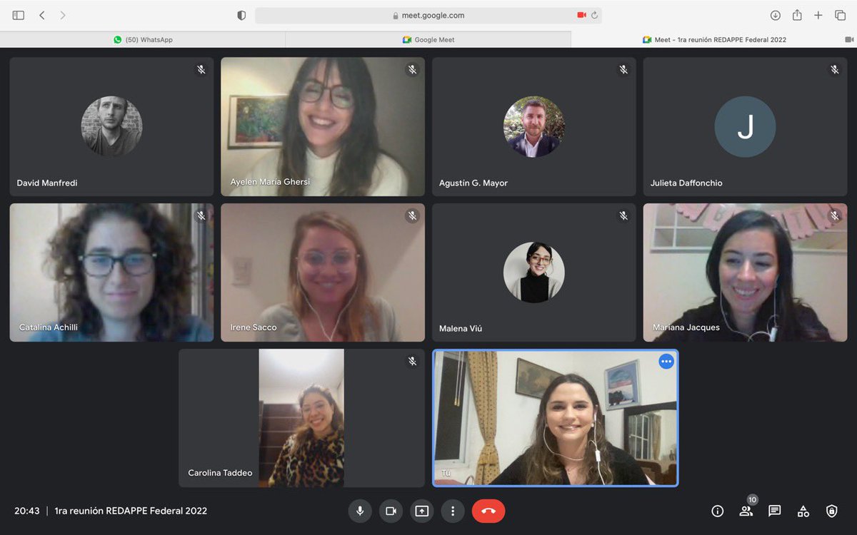 CheriniOriana's tweet photo. Organizando el año de @REDAPPE Federal con un increíble equipo 🙌🏻🌎🇦🇷💜👏🏻 - Se vienen proyectos federales muy interesantes #federalismo #argentina #redappe https://t.co/EK9rttN4jd