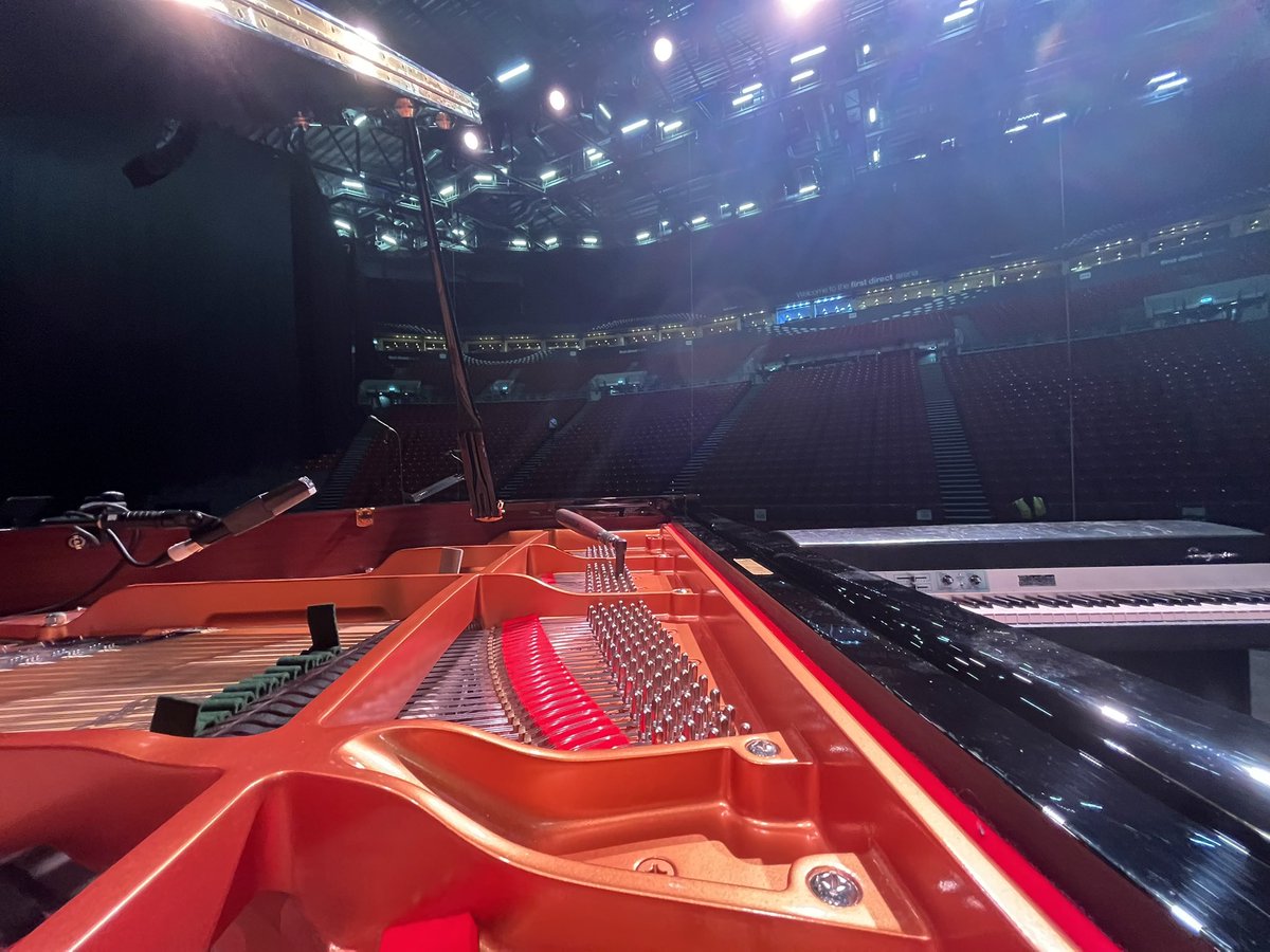 Tuning for Gregory Porter at Leeds Arena. Looking forward to the gig!