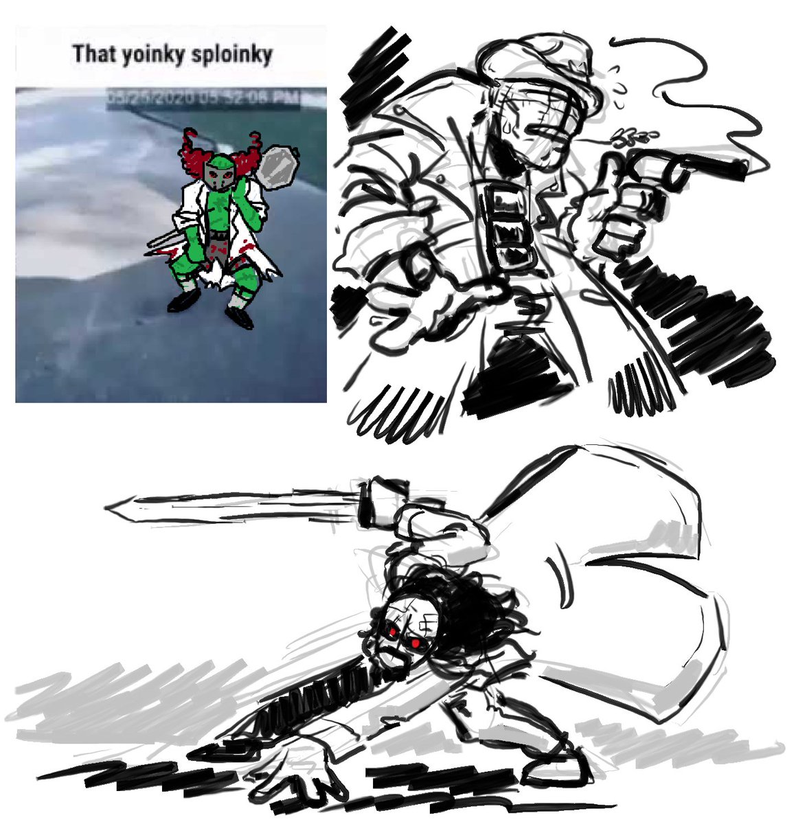 FISHME4T's tweet image. michael soft paint warm up