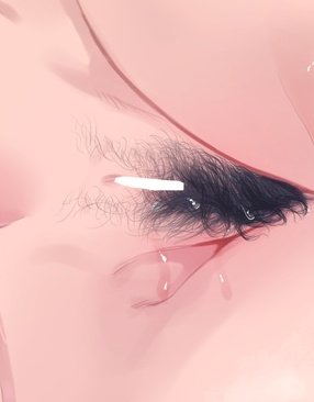 この陰毛美味しそうに描けた 
