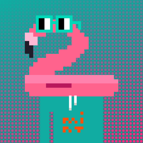 FloriNouns's tweet photo. WEN MINT? ⌐◨-◨ Well....how does Tuesday sound?  We were hoping to launch today but with graduation and all, we are going to push back just a few days to tweak a few things and make sure we are ready.  In the meantime, here is our MINT flamingo getting ready for you!⌐◨-◨ https://t.co/1RBk8Nl27b