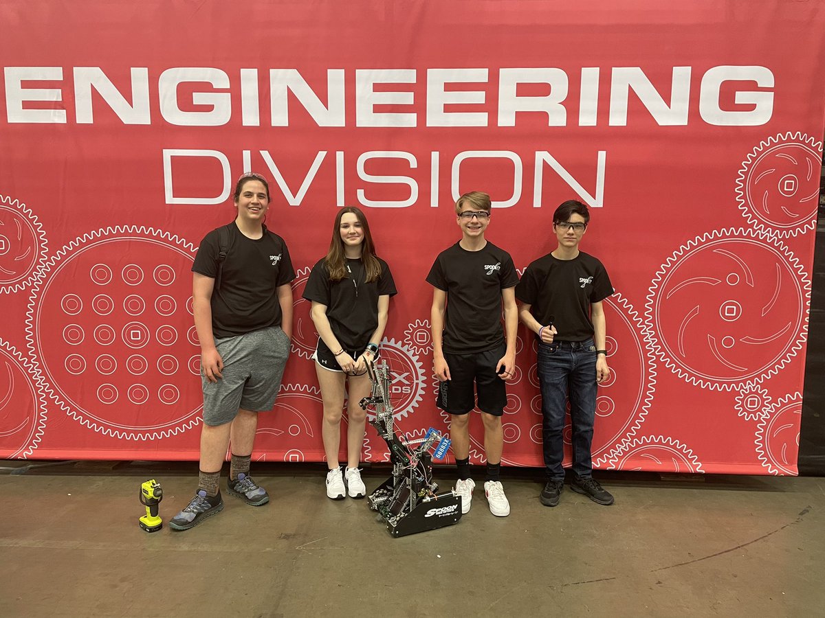 STEMHSRobotics's tweet photo. @NIHFHS learners 60883D are the three seed in science division, 60883X is the seven seed in engineering division. 60883C is 13 in technology division. All school records and APS had 6 teams advance to elims. Also an APS record, what a day. https://t.co/tHfdBZFHBh