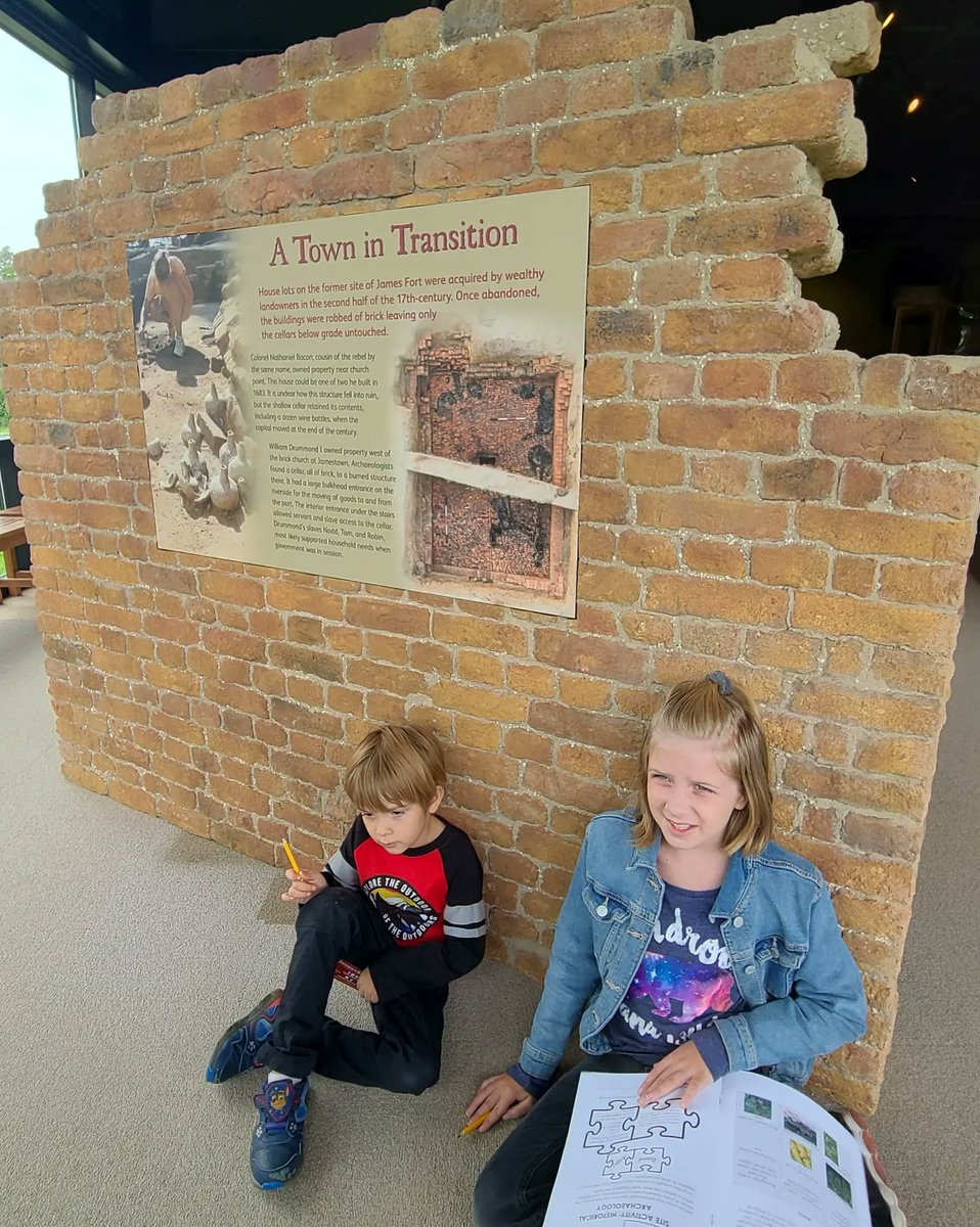 ReadySetAutism's tweet image. So excited to make it to Williamsburg, Virginia!  Our 1st major field trip w/our new baby was to Jamestown Settlement, AMERICA'S BIRTHPLACE!!! It was no walk in the park🤣 Melia dumped sanitizer all inside our truck &amp;amp; Levi threw up on Manda in the Jamestown gate! #Autism #Travel