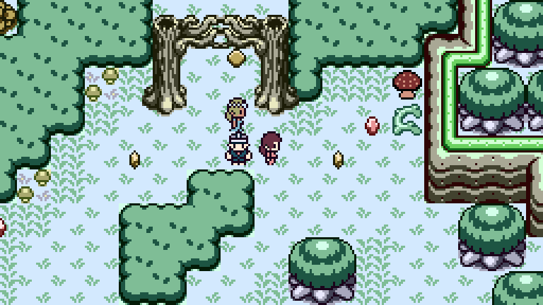 InfinityDoor_'s tweet photo. Introducing Dewstar Woods and Abandoned Mines, two massive scenarios to explore! Who knows what secrets lie hidden there? Follow us for more news!

#screenshotsaturday #pixelart #indiegame #gameboy #oldschoolrpg  #retrogames #8bit #RETROGAMING #JRPG #gamedev #indiegames https://t.co/K4ZDYS8uhi