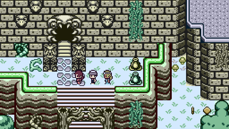 InfinityDoor_'s tweet photo. Introducing Dewstar Woods and Abandoned Mines, two massive scenarios to explore! Who knows what secrets lie hidden there? Follow us for more news!

#screenshotsaturday #pixelart #indiegame #gameboy #oldschoolrpg  #retrogames #8bit #RETROGAMING #JRPG #gamedev #indiegames https://t.co/K4ZDYS8uhi