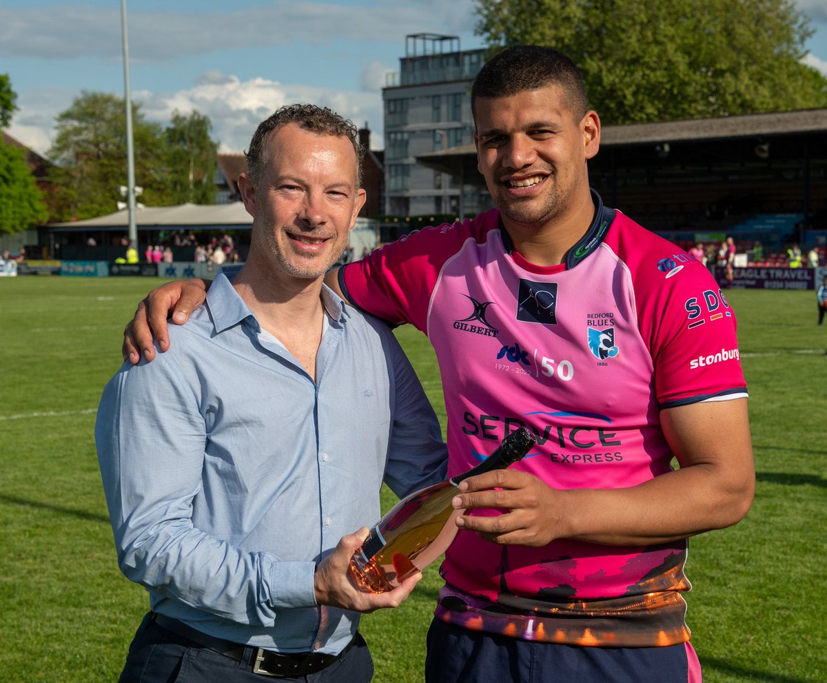 🍾 Such a tough pill to swallow this afternoon but congratulations to <a href="/joelmatavesi/">Joel Matavesi</a> who has been named Man of the Match this afternoon 🙌

#BluesFamily #BedfordisBlue