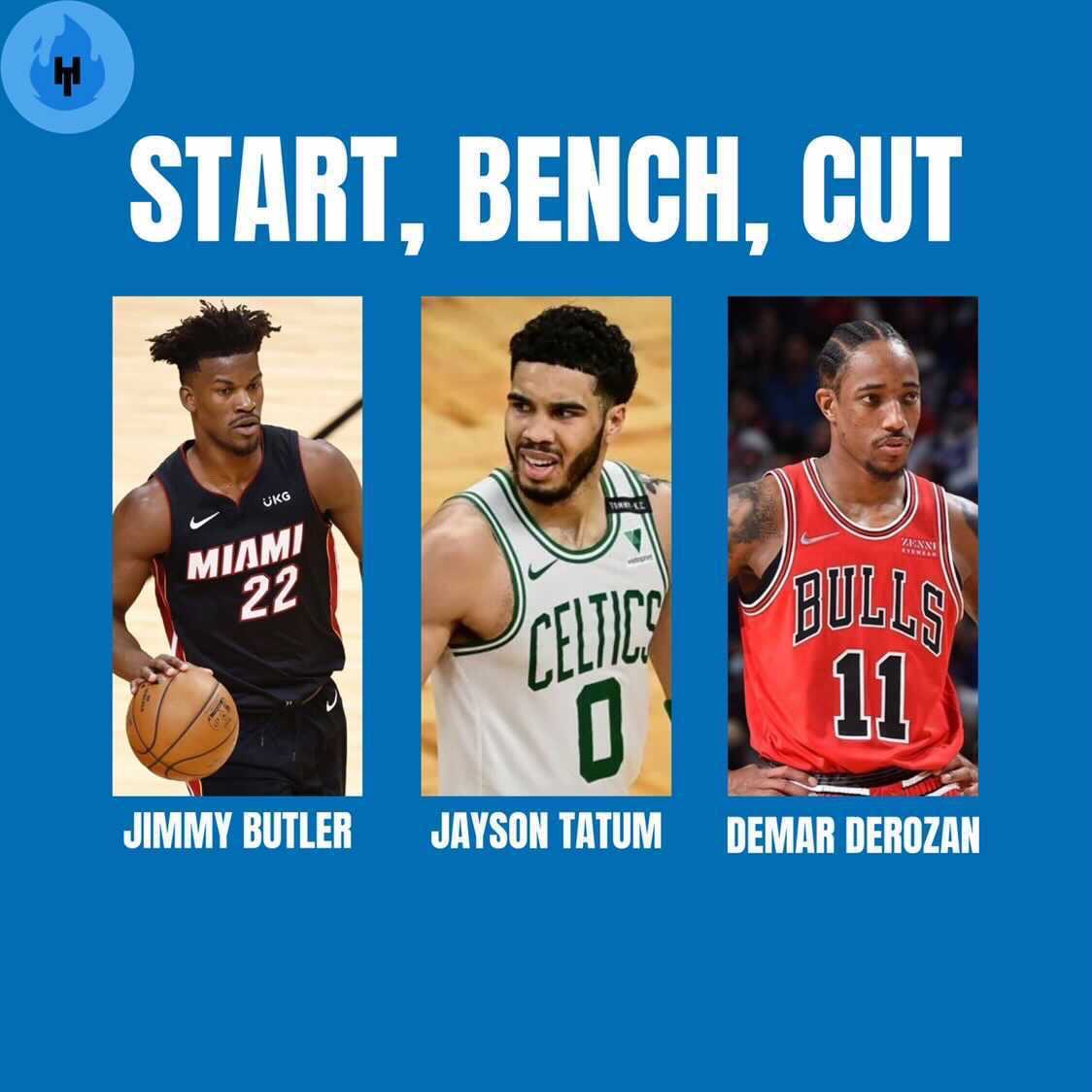BestFactsTakes's tweet photo. Start, Bench, Cut 🧐 https://t.co/VMe03VFblD