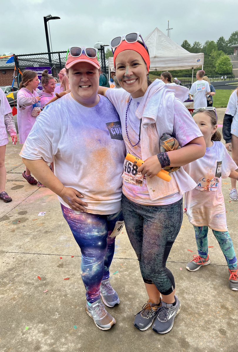 ibamyt97's tweet photo. #PocaPreK5 Weekend fun at the PHS color run! https://t.co/p1ejLAGS02