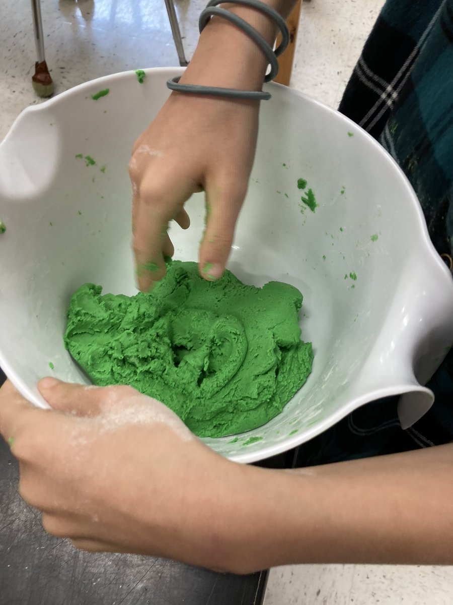 Making playdoh