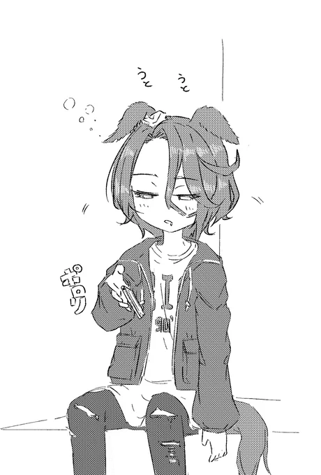 ネムタイシン [2021年5月31日Twitter投稿] #ナリタタイシン(ウマ娘) https://t.co/6RNhqMDxN8 