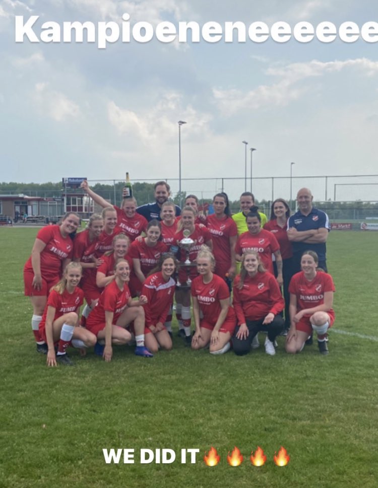 hulzenseboys's tweet photo. Geweldige prestatie. Gefeliciteerd!!! #Dames1 https://t.co/qUQTDN6IW3