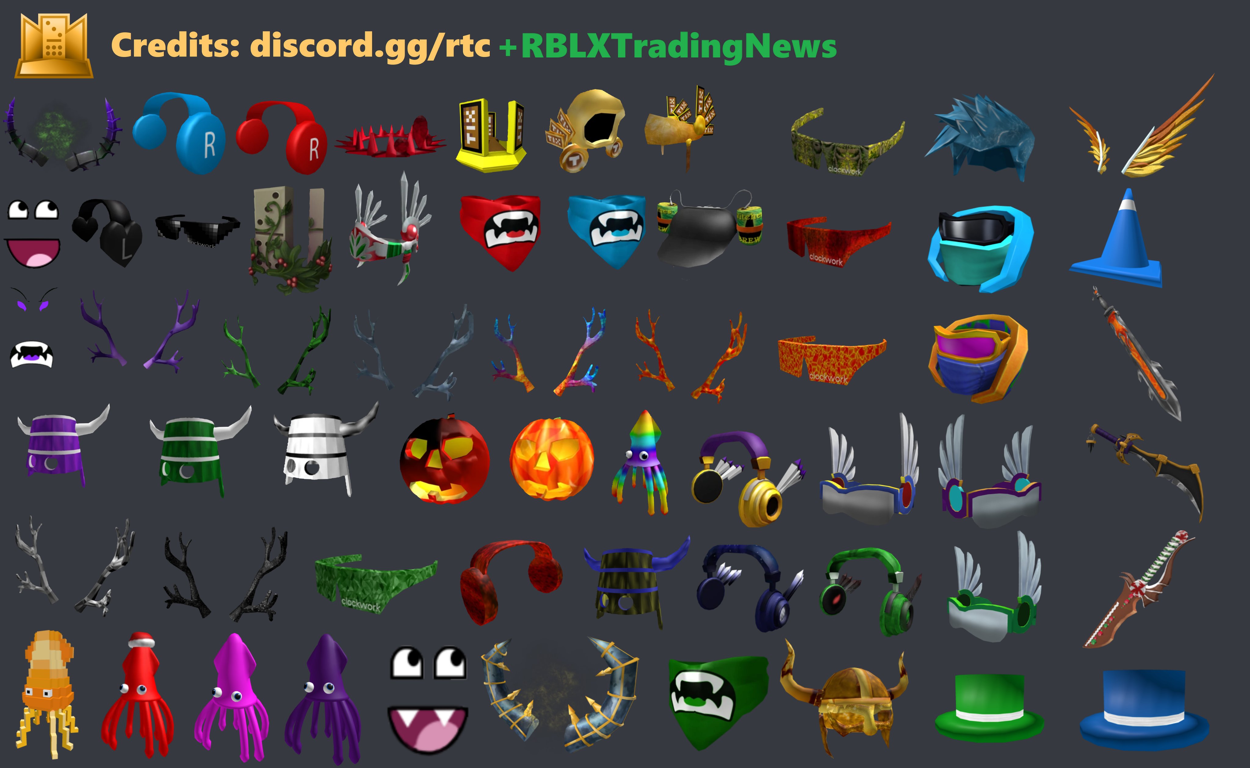 Roblox Trading News on X: There are many offsale items which have a chance  of becoming limited in the future, many of these being part of iconic  series. Which items would you