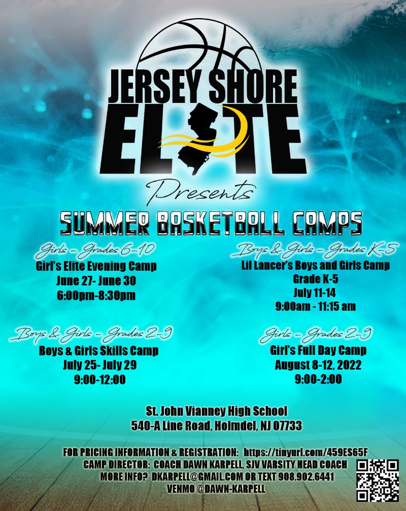 Early Bird Ends June 1st! Elite Evening camp nearly sold out.  Girls only full day camp.  Half-day skill camp and Lil Lancer camp for boys and girls. 

conta.cc/39K08RT