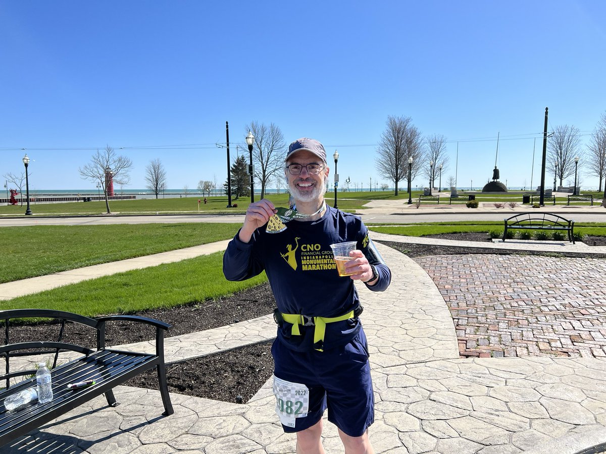 CharlesRAAII's tweet photo. It’s a nice day to #getoutside and do a half marathon (2:11:54)
#wisconsinMarathon https://t.co/ryueS57FnW