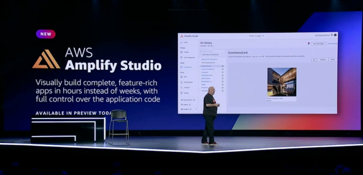 AWS's Amplify Studio is now generally available to help companies take advantage of the breadth and depth of AWS to deliver high-quality, scalable solutions. Is your company using Amplify Studio? santacruzworks.org/news/aws-annou…