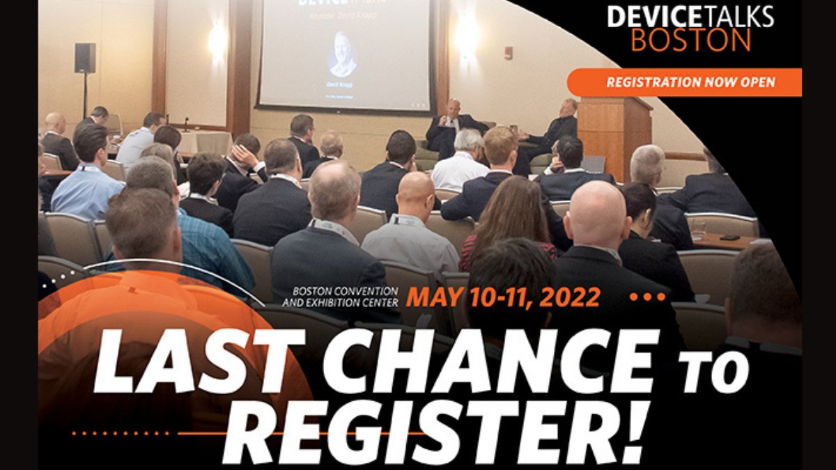 MassDevice's tweet photo. If you haven't already registered, #DeviceTalksBoston is quickly approaching & registration will be closing soon. Please be sure to register to #DTB2022 featuring 2 full days of networking opportunities & uniting #Medtech’s most innovative professionals 🔽
https://t.co/9OtR5lI2lM https://t.co/N5a4HZTqr4