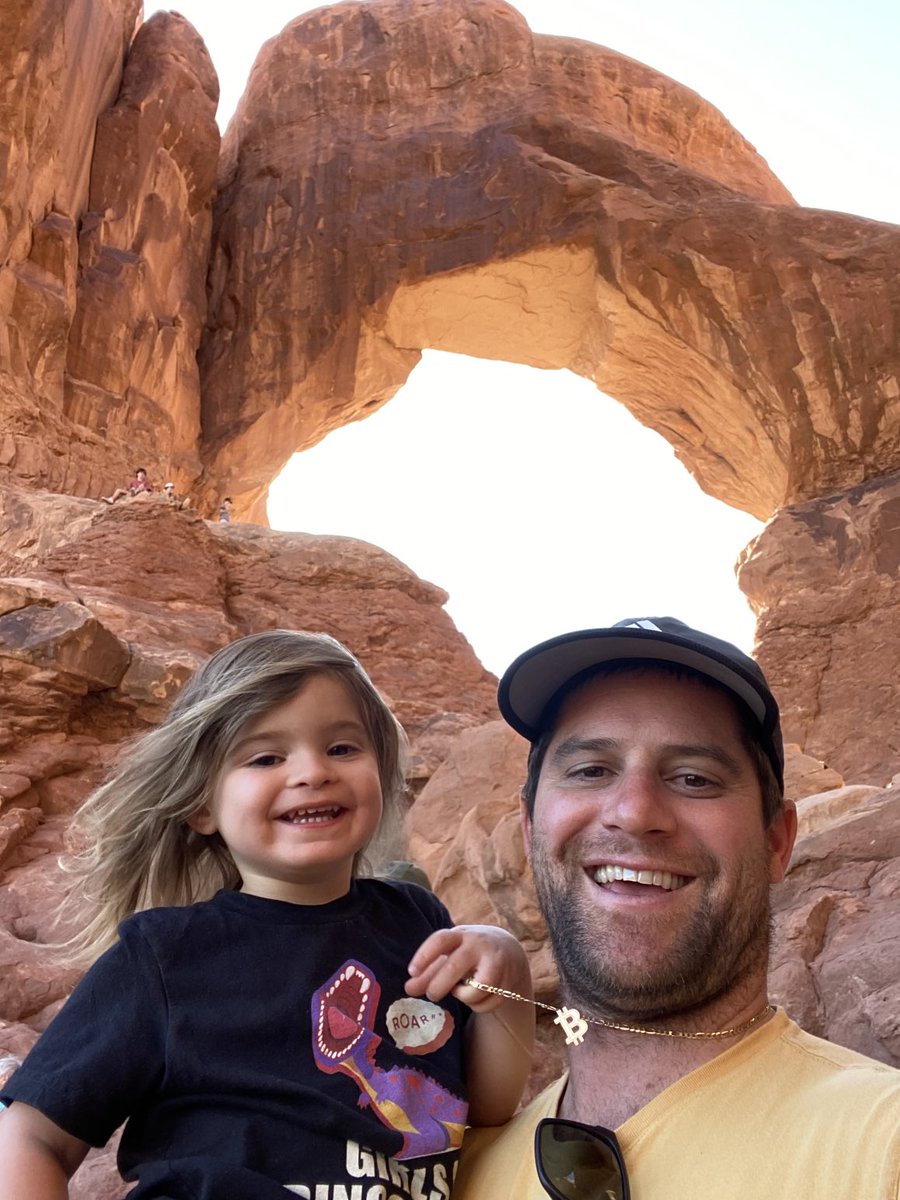 Life is good! #bitcoin #roadtrip