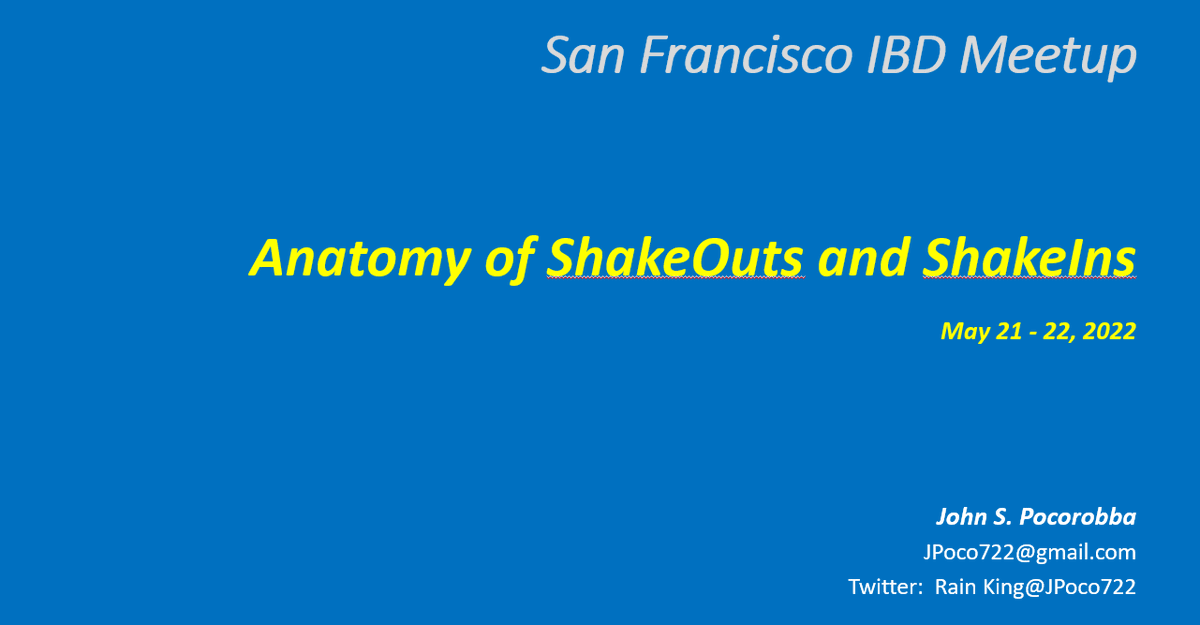 JPoco722's tweet photo. The weekend SF IBD Meetup Event is coming up May 21-22 with great educational material. I will be speaking May 22 on "ShakeOuts and ShakeIns" Use Link to register and see full Agenda. Please re-tweet. #stocks #ibd #shakeouts
https://t.co/tEHjWAwfi8 https://t.co/NOdQO0nhDt