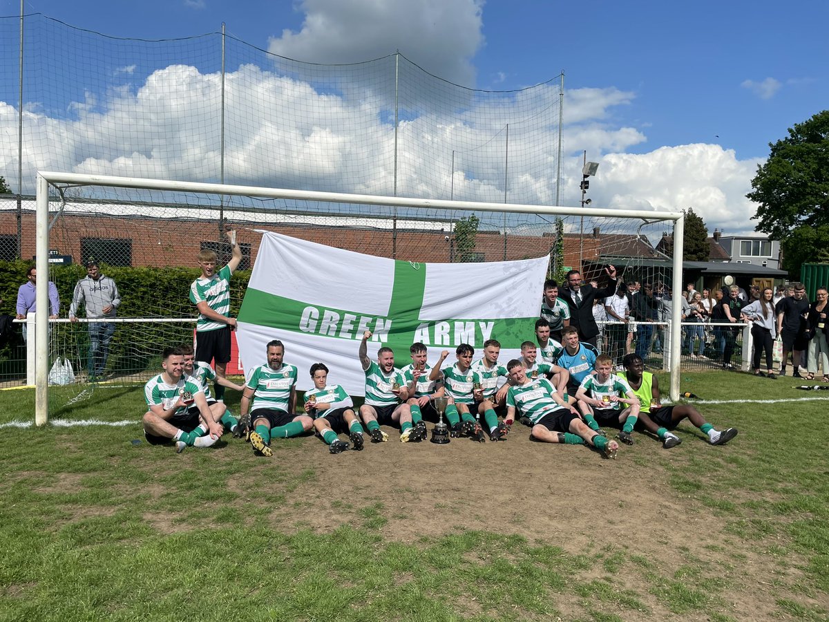 Ben Turner Cup Final: 
<a href="/KirtlingtonFC/">Kirtlington FC</a> 0-3 Garsington FC
<a href="/lewisryan__/">Lewis Ryan</a> ⚽️⚽️
<a href="/JoeeRyan11/">Joe ryan</a> ⚽️

CHAMPIONS!🏆

UTG!🟢⚫️