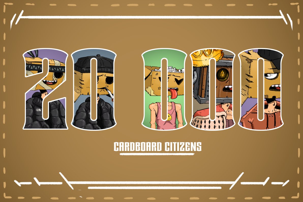 Thank you for 20k followers ! Cz📦