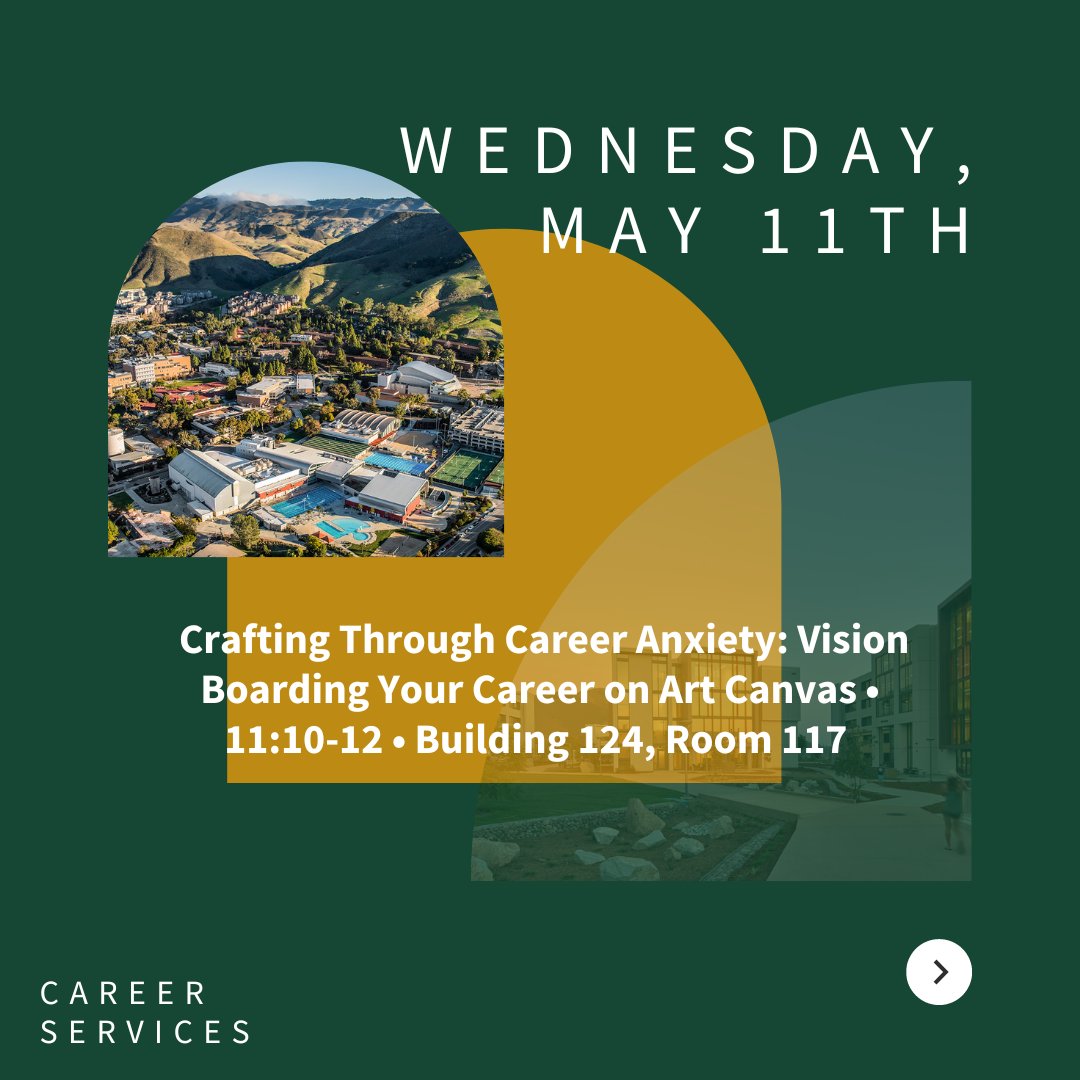 CPCareerServ's tweet photo. Week 7 is officially here! We have some exciting events planned for this week and we can't wait to see you there! Visit our website for more information or even stop by our office in Building 124! https://t.co/lVv9WTcB2N