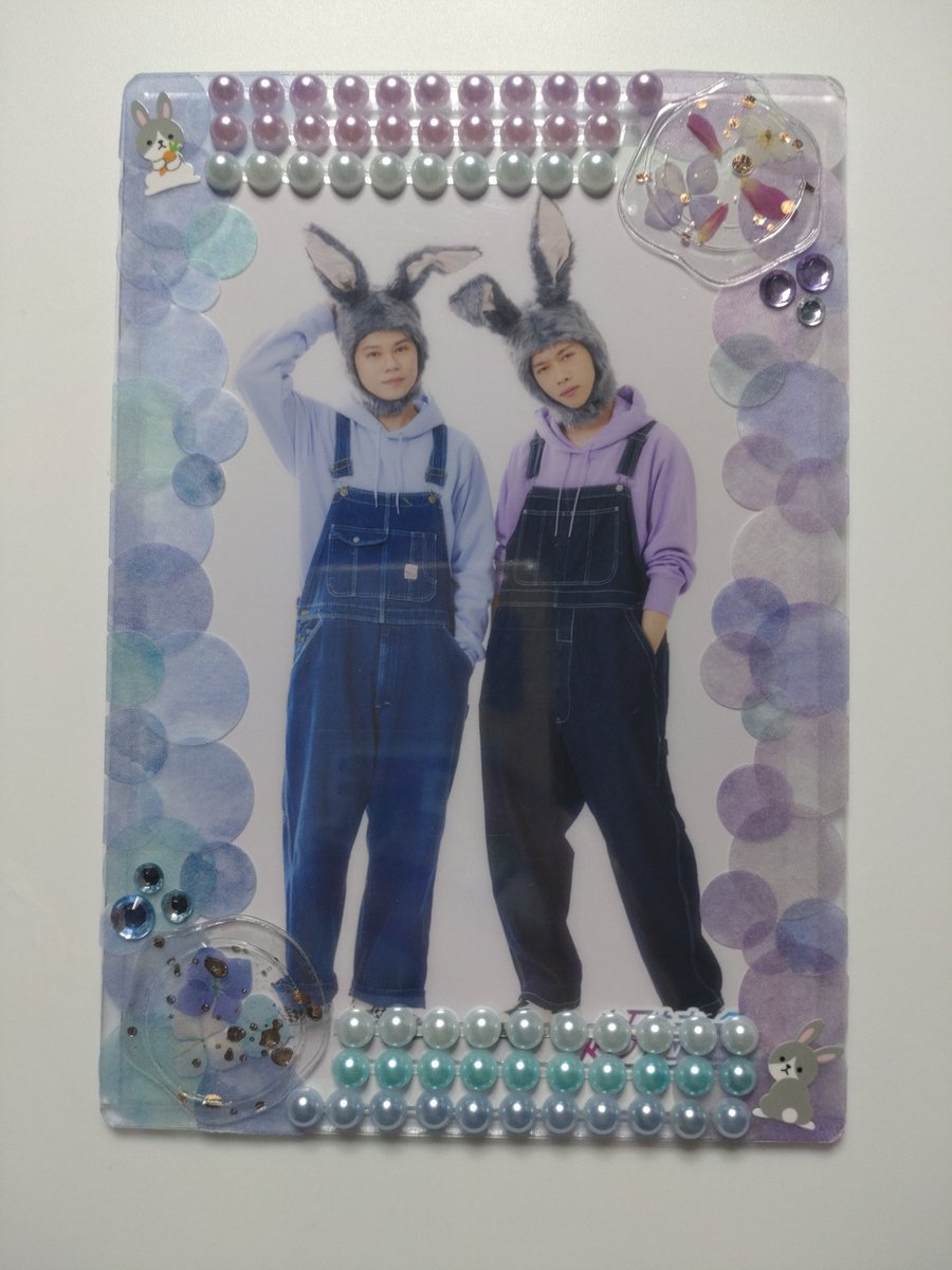 BT_2blue's tweet photo. コロナだから控えてたけど、ついにライブ解禁＼(^o^)／
２年ぶりのペンラ芸にすでに筋肉痛きてるけど、やっぱり楽しかった！
ぴょん特急可愛すぎました。
お家帰って勢いで写真デコ✨ https://t.co/31pAVUtjo6