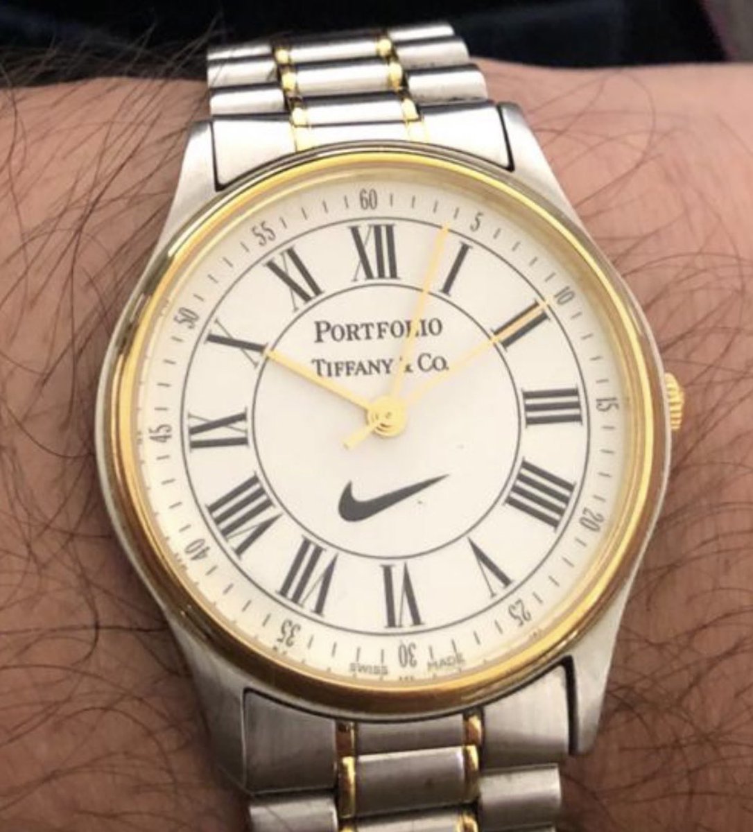 brendandunne's tweet photo. Nike sales rep of the year gift from 1997. https://t.co/IivCMHr56C