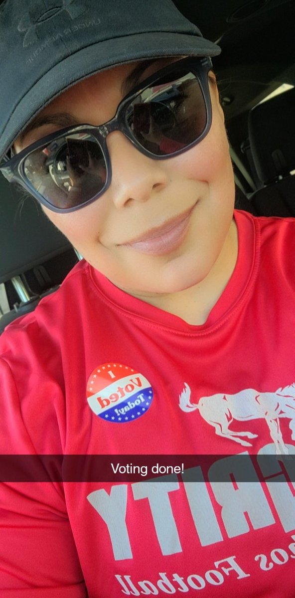 ValderazSandra's tweet photo. I voted!  @wilsonyoungms https://t.co/i9O29f6DbT