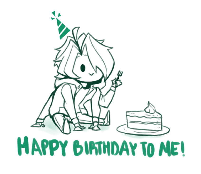 Cryssael's tweet photo. Just to put it out here-
Happy Birthday to me! :> 🎂🎉 https://t.co/bcJeEy2Ilm