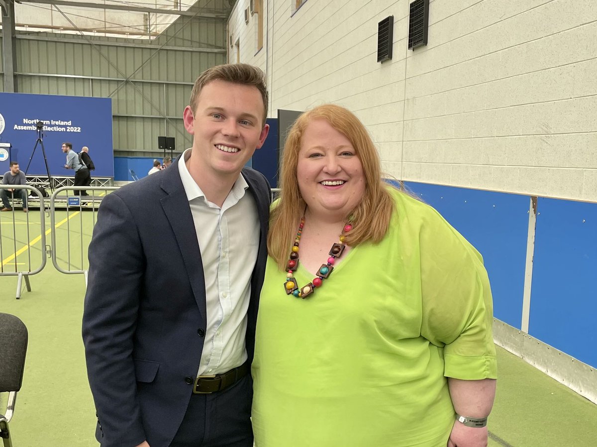 EoinTennyson's tweet photo. After a marathon count and an emotional rollercoaster, it is the honour of my life to be the first ever Alliance MLA for Upper Bann. 

From the bottom of my heart, thank you. I won’t let you down. https://t.co/gInEz0VFkT