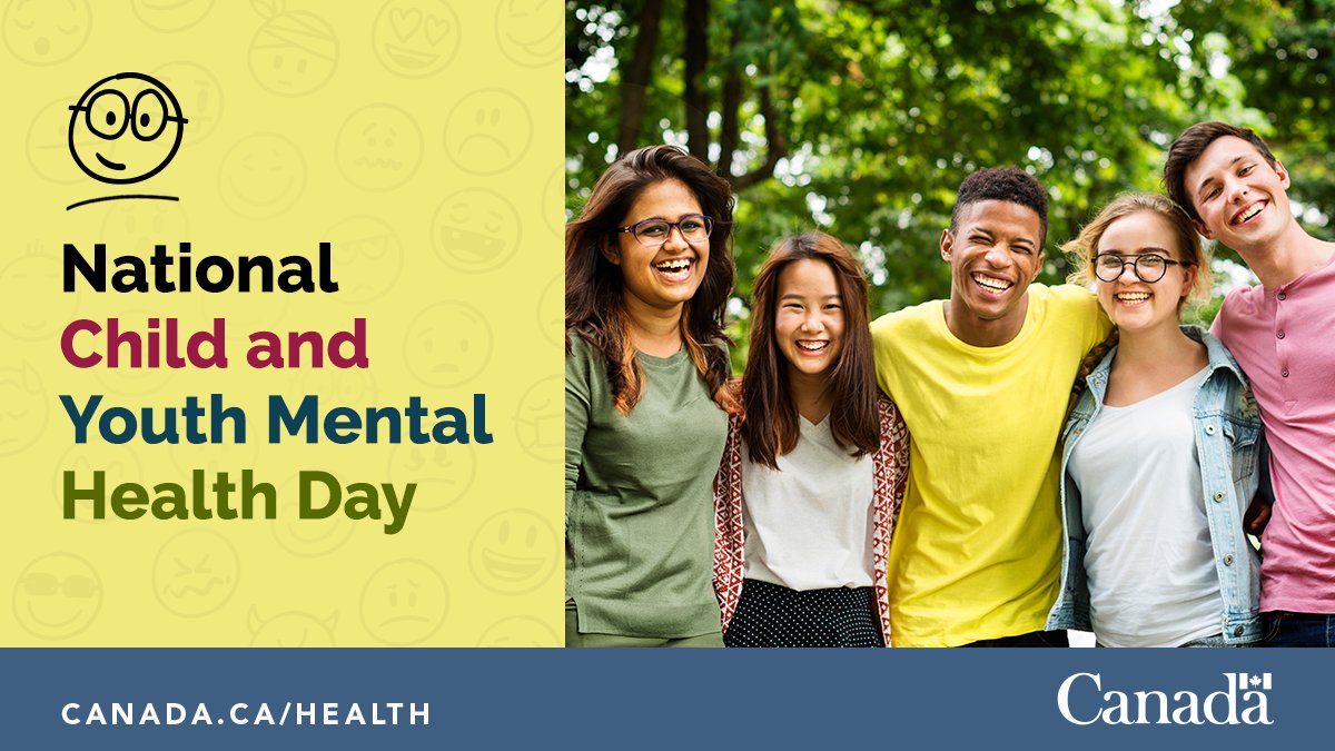 Are you looking to help or support the mental health of a youth in your life? Visit #WellnessTogetherCanada for youth wellness resources: ow.ly/zJc750IW1zT
#ChildAndYouthMentalHealthDay