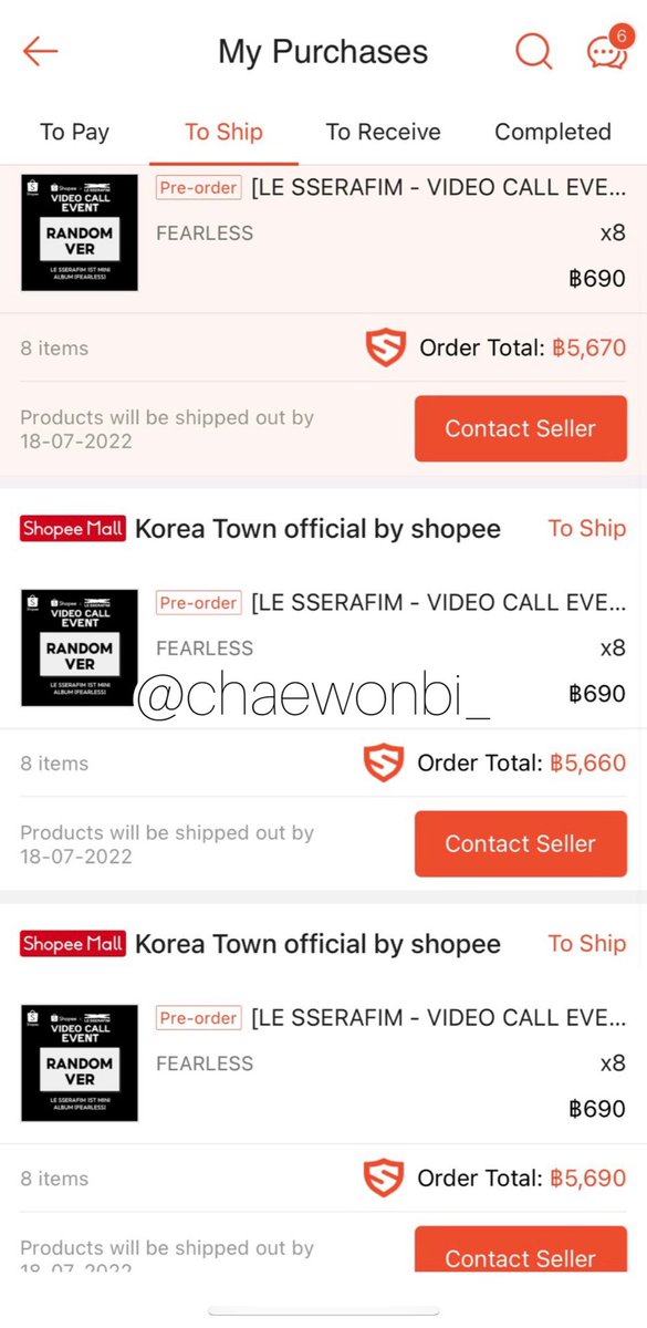 chaewonbi_'s tweet photo. @ShopeeTH 🙏🏻
#SHOPEExLESSERAFIM_VDOCALL
#ShopeeTHxLESSERAFIM https://t.co/jmP1kDWbGp