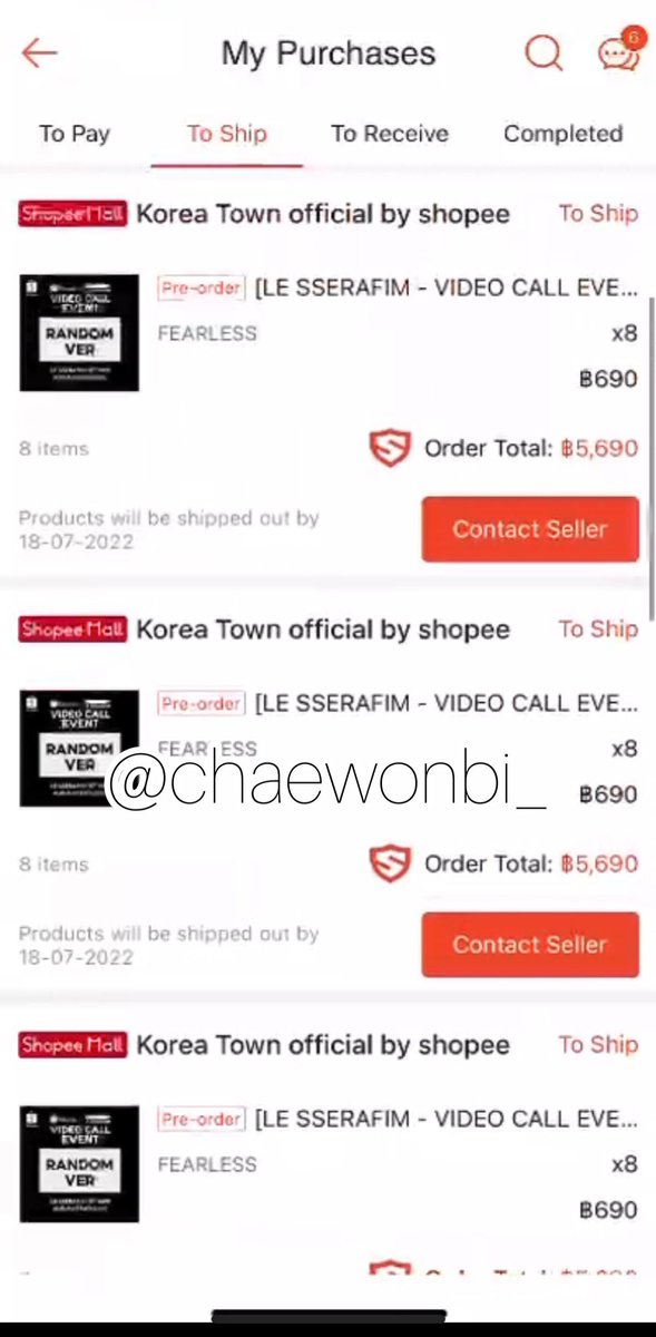 chaewonbi_'s tweet photo. @ShopeeTH 🙏🏻
#SHOPEExLESSERAFIM_VDOCALL
#ShopeeTHxLESSERAFIM https://t.co/jmP1kDWbGp
