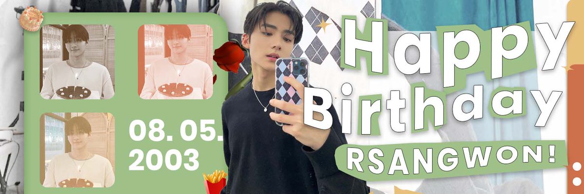 Hello there, Sangwontuals! Because my birthday is approaching in no time, I've prepared a Twibbon so that we can all celebrate together. Anyone is free to use it! I will be sending the biggest gratitude towards you all who participate in using the Twibbon.
twb.nz/rsangwonbirthd…