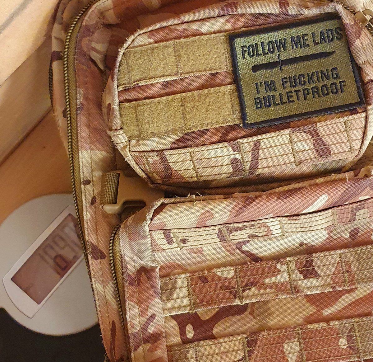 cmonthespurs's tweet photo. 30k - 40lbs - #Falklands40
In memory of those who made the ultimate sacrifice, Started at the old P Company transit camp and daysack patch is in honour of Cpl Stewart Mclaughlin @Jimmyocx3 https://t.co/zCa93uTfYl