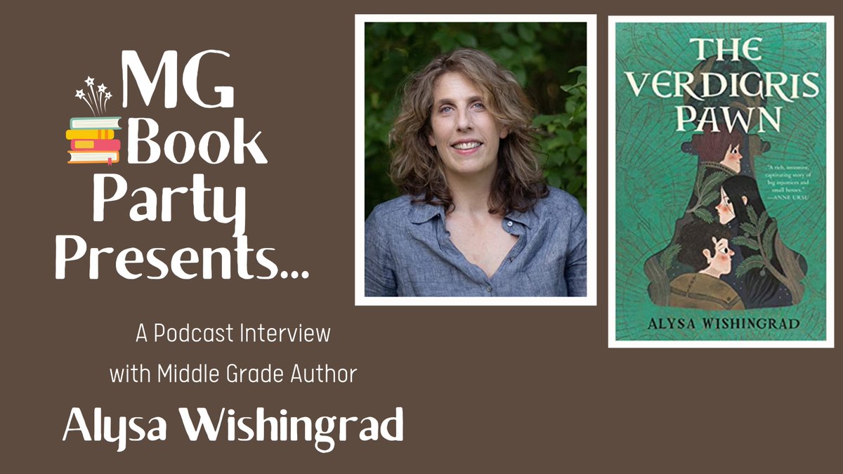 If you haven't read The Verdigris Pawn by @AGWishingrad, you will after listening to <a href="/hclarkwrites/">Heather Clark - LEMON DROP FALLS🍋</a> and <a href="/cherylcaldwell/">cheryl caldwell</a> interview her on this podcast featuring her writing process and publication journey! 

buzzsprout.com/1776784/episod…

<a href="/HarperCollins/">HarperCollins</a> #middlegrade #kidlit
