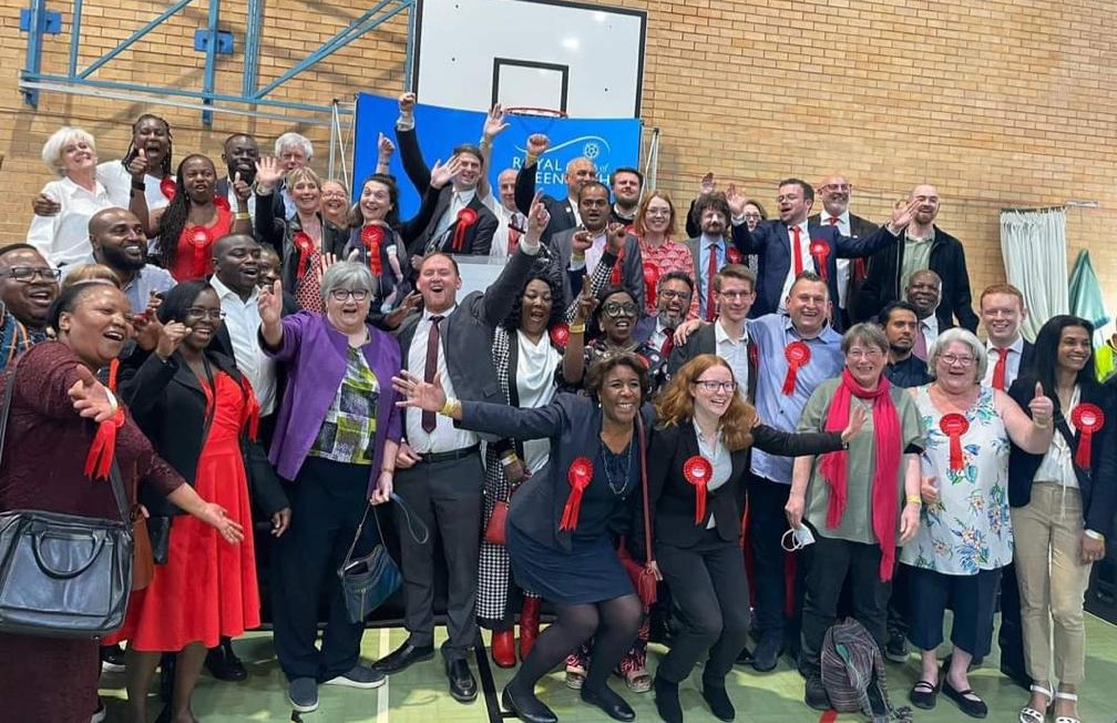 Proud to have been a part of this record-breaking result for Labour in Greenwich.

For the first time ever, every single ward has a Labour Councillor, and in every single ward Labour topped the poll.

A huge thanks to every activist who helped and candidate who put up with me. 🙌
