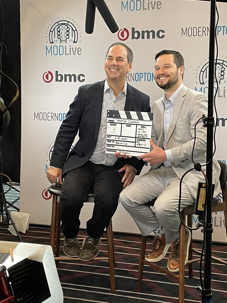 eyetubenet's tweet photo. WOW! Great learning experiences at #MODLive2022. We were fortunate enough to join in the #optometric conversations via our meeting coverage series. Interested in what the @ModOptometry conference covered? Check it out on #Eyetube this week! https://t.co/KxTHwNw3u7