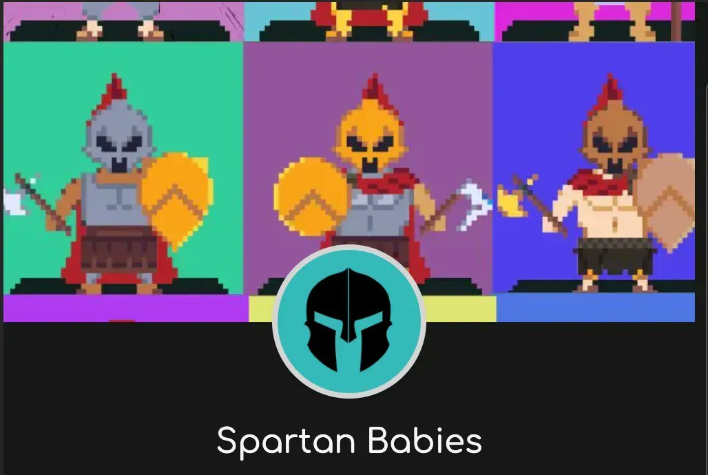 Spartan Babies the OG #NFT series on $ICX these gems document the history of ICON they're museum pieces and we're proud to host them here at the bazaar. buff.ly/3icsxRo