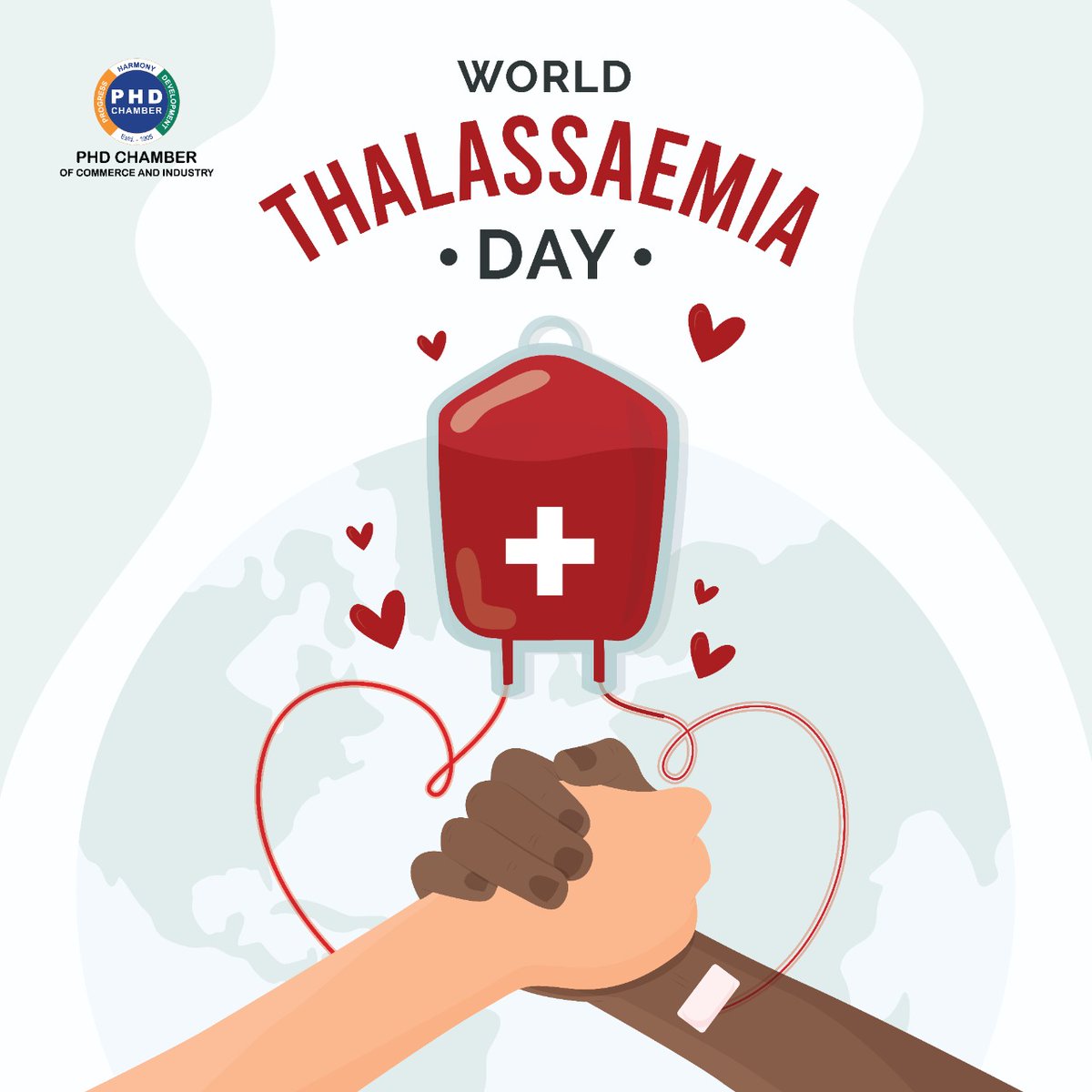 phdchamber's tweet photo. This year, let’s pledge to spread awareness about Thalassemia patients and the struggles they face. We must empathise and encourage everyone fighting with the disease and do our bit by donating blood.
#Donation #Blooddonating #Empathise #Disease #Encourage #Awareness #Struggles https://t.co/0cmZ4ZWHv9
