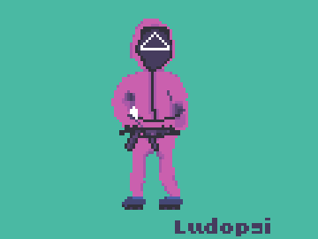 ludopsi's tweet photo. Day 7 #PixelMAYnia
Theme: It's The Game
Palette: Chasm
#pixelart https://t.co/bK3tQ3MmkL