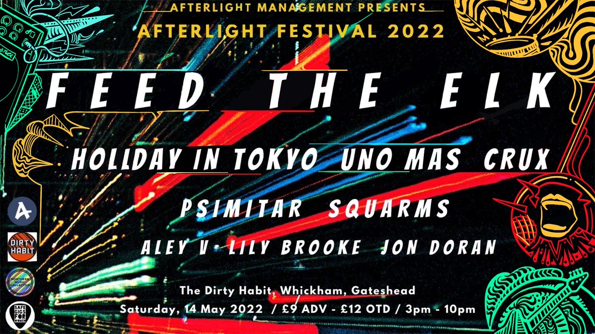 ONE WEEK TO GO!
Afterlight Festival 2022!

Grab the remaining tickets for this brilliant new event!
bit.ly/AfterlightFest…

#AfterlightFestival2022 #musicfestival