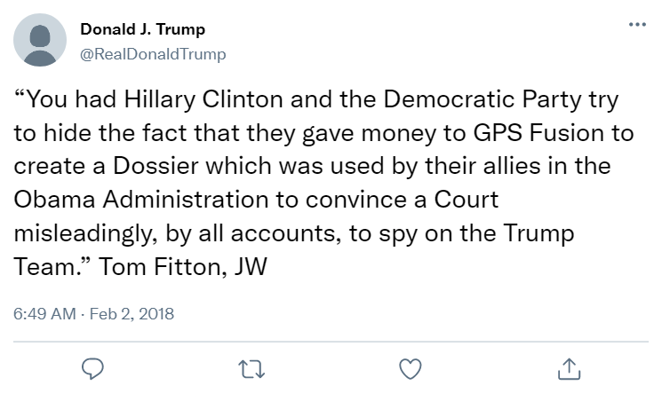 TeresaSkaggs5's tweet photo. I looked and looked and could not find @ThunderStrzok1 original tweet, but I noticed these tweets too. @MSpygate pointed out on 2 Feb 2019 that Trump had Tweeted out #GPSFusion instead of @FusionGPS and that you both had caught it. Did anyone else? https://t.co/WML3crY4fs