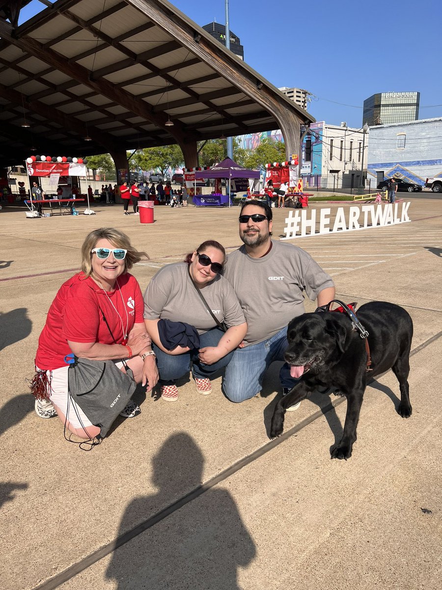 Social_Robin's tweet photo. .@GDIT is at the 2022 Northwest Louisiana Heart Walk today. Make a donation to our team today https://t.co/GsUFAcY0Ap

#WeAreGDIT #GDITCares #HeartWalk @AHALouisiana https://t.co/8WrJiUPkCk